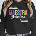 Maestra Fabulosa Bilingual Spanish Espanol Teacher School Unisex Sweatshirt, novelty gifts, funny gifts Maestra Fabulosa Bilingual Spanish Espanol Teacher School Unisex Sweatshirt, novelty gifts, funny gifts