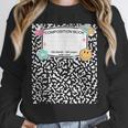 Matching Group Halloween Teacher Composition Book Notebook Unisex Sweatshirt, novelty gifts, funny gifts Matching Group Halloween Teacher Composition Book Notebook Unisex Sweatshirt, novelty gifts, funny gifts