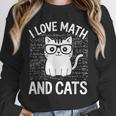 Math And Cats Apparel For Teachers Students Cat Lovers Unisex Sweatshirt, novelty gifts, funny gifts Math And Cats Apparel For Teachers Students Cat Lovers Unisex Sweatshirt, novelty gifts, funny gifts