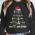 Math Equation Merry X-Mas Math Teacher Christmas Humor Men Women Kids Unisex Sweatshirt, novelty gifts, funny gifts