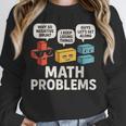 Math Problems Symbols Teacher Back To School Girl Boy Unisex Sweatshirt, novelty gifts, funny gifts Math Problems Symbols Teacher Back To School Girl Boy Unisex Sweatshirt, novelty gifts, funny gifts