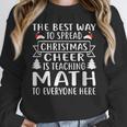 Math Teacher Christmas Mathematics Teacher Unisex Sweatshirt, novelty gifts, funny gifts Math Teacher Christmas Mathematics Teacher Unisex Sweatshirt, novelty gifts, funny gifts