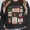 Merry And Bright Christmas Gingerbread Santa Book Teacher Unisex Sweatshirt, novelty gifts, funny gifts Merry And Bright Christmas Gingerbread Santa Book Teacher Unisex Sweatshirt, novelty gifts, funny gifts