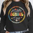 Middle School Crew Back To School For Teacher Unisex Sweatshirt, novelty gifts, funny gifts Middle School Crew Back To School For Teacher Unisex Sweatshirt, novelty gifts, funny gifts