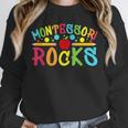Montessori Rocks Montessori Teacher Back To School Unisex Sweatshirt, novelty gifts, funny gifts Montessori Rocks Montessori Teacher Back To School Unisex Sweatshirt, novelty gifts, funny gifts
