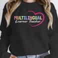 Multilingual Learner Teacher Heart Unisex Sweatshirt, novelty gifts, funny gifts Multilingual Learner Teacher Heart Unisex Sweatshirt, novelty gifts, funny gifts
