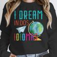 Multilingual Teacher In Dos Idiomas Linguist Language Unisex Sweatshirt, novelty gifts, funny gifts Multilingual Teacher In Dos Idiomas Linguist Language Unisex Sweatshirt, novelty gifts, funny gifts