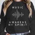 Music Awakens My Spirit Inspiring Musician Teacher Quote Unisex Sweatshirt, novelty gifts, funny gifts Music Awakens My Spirit Inspiring Musician Teacher Quote Unisex Sweatshirt, novelty gifts, funny gifts