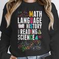 Music Teacher Music Math Language History Reading Science Unisex Sweatshirt, novelty gifts, funny gifts Music Teacher Music Math Language History Reading Science Unisex Sweatshirt, novelty gifts, funny gifts