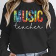 Music Teacher Tie Dye Appreciation Day Hello Back To School Men Women Unisex Sweatshirt, novelty gifts, funny gifts