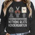 Nothing Beats Kindergarten Back To School Kids Teacher Unisex Sweatshirt, novelty gifts, funny gifts