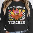 One Thankful Teacher Turkey Thanksgiving Teaching Unisex Sweatshirt, novelty gifts, funny gifts One Thankful Teacher Turkey Thanksgiving Teaching Unisex Sweatshirt, novelty gifts, funny gifts