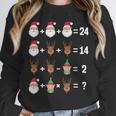 Order Of Operations Math Teacher Christmas Unisex Sweatshirt, novelty gifts, funny gifts
