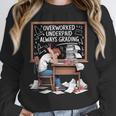 Overworked Underpaid Always Grading Teacher Unisex Sweatshirt, novelty gifts, funny gifts Overworked Underpaid Always Grading Teacher Unisex Sweatshirt, novelty gifts, funny gifts