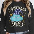 Pajama Day School Spirit Week Fun Cloud Teacher Student Unisex Sweatshirt, novelty gifts, funny gifts