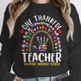 Hispanic Heritage Month One Thankful Teacher Rainbow Unisex Sweatshirt, novelty gifts, funny gifts