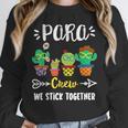 PARA Crew School Cactus Team PARA Teacher Squad For Men Women Kids Unisex Sweatshirt, novelty gifts, funny gifts