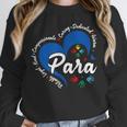 Para Heart Teacher Paraprofessional School Appreciation Unisex Sweatshirt, novelty gifts, funny gifts Para Heart Teacher Paraprofessional School Appreciation Unisex Sweatshirt, novelty gifts, funny gifts