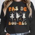 Pas De Boo-Rée Ghost Ballet Dancer Halloween Dance Teacher Unisex Sweatshirt, novelty gifts, funny gifts Pas De Boo-Rée Ghost Ballet Dancer Halloween Dance Teacher Unisex Sweatshirt, novelty gifts, funny gifts