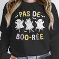 Pas De BOO-Rée Ghost Ballet Dancer Halloween Dance Teacher Unisex Sweatshirt, novelty gifts, funny gifts Pas De BOO-Rée Ghost Ballet Dancer Halloween Dance Teacher Unisex Sweatshirt, novelty gifts, funny gifts
