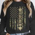 Patriotic Teacher American Flag Camouflage 4th Of July Camo Unisex Sweatshirt, novelty gifts, funny gifts Patriotic Teacher American Flag Camouflage 4th Of July Camo Unisex Sweatshirt, novelty gifts, funny gifts