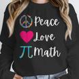 Peace Love Math Maths Teacher Pi Symbol Men Women Unisex Sweatshirt, novelty gifts, funny gifts Peace Love Math Maths Teacher Pi Symbol Men Women Unisex Sweatshirt, novelty gifts, funny gifts