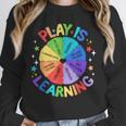 Play Is Learning Teacher Kindergarten For Men Women Kids Unisex Sweatshirt, novelty gifts, funny gifts Play Is Learning Teacher Kindergarten For Men Women Kids Unisex Sweatshirt, novelty gifts, funny gifts