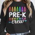 Pre-K Crew Teacher Team Squad Hello Back School Graduation Unisex Sweatshirt, novelty gifts, funny gifts