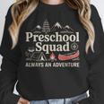 Pre-K Squad Adventure Camping Preschool Teacher Boy Girl Kid Unisex Sweatshirt, novelty gifts, funny gifts