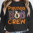Preschool Boo Crew Preschool Halloween Teacher Unisex Sweatshirt, novelty gifts, funny gifts