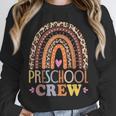 Preschool Crew Cute Leopard Rainbow Back To School Teachers Unisex Sweatshirt, novelty gifts, funny gifts Preschool Crew Cute Leopard Rainbow Back To School Teachers Unisex Sweatshirt, novelty gifts, funny gifts