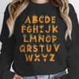 Pumpkin ABC Halloween Alphabet Costume School Teacher Kids Unisex Sweatshirt, novelty gifts, funny gifts Pumpkin ABC Halloween Alphabet Costume School Teacher Kids Unisex Sweatshirt, novelty gifts, funny gifts