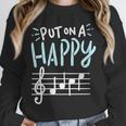 Put On A Happy Face Music Music Teacher Unisex Sweatshirt, novelty gifts, funny gifts Put On A Happy Face Music Music Teacher Unisex Sweatshirt, novelty gifts, funny gifts