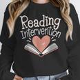 Reading Intervention Teacher Unisex Sweatshirt, novelty gifts, funny gifts