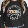 Reading Squad Teacher Reader Librarian Interventionist Team Unisex Sweatshirt, novelty gifts, funny gifts