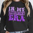 In My Retirement Era Groovy Retired Teacher 2025 Women Unisex Sweatshirt, novelty gifts, funny gifts In My Retirement Era Groovy Retired Teacher 2025 Women Unisex Sweatshirt, novelty gifts, funny gifts