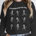 Retro Halloween Kindergarten Teacher Skeleton Trick Or Treat Men Women Kids Unisex Sweatshirt, novelty gifts, funny gifts