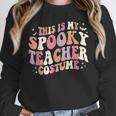 Retro Halloween This Is My Spooky School Teacher Costume Unisex Sweatshirt, novelty gifts, funny gifts Retro Halloween This Is My Spooky School Teacher Costume Unisex Sweatshirt, novelty gifts, funny gifts