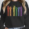 Retro Be Kind ASL Deaf Teacher Sign Language Gay Pride Unisex Sweatshirt, novelty gifts, funny gifts Retro Be Kind ASL Deaf Teacher Sign Language Gay Pride Unisex Sweatshirt, novelty gifts, funny gifts