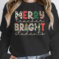 Retro Merry Teacher Bright Students Christmas Teacher Unisex Sweatshirt, novelty gifts, funny gifts Retro Merry Teacher Bright Students Christmas Teacher Unisex Sweatshirt, novelty gifts, funny gifts