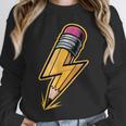 Retro Pencil Pencil Back To School Teacher Student Unisex Sweatshirt, novelty gifts, funny gifts