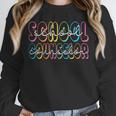Retro School Counselor Counseling Teacher Appreciation Unisex Sweatshirt, novelty gifts, funny gifts