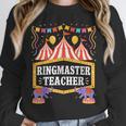 Ringmaster Teacher Circus Party Ringmaster Carnival Unisex Sweatshirt, novelty gifts, funny gifts