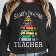 Santa's Favorite Teacher Idea For Christmas Teachers Unisex Sweatshirt, novelty gifts, funny gifts Santa's Favorite Teacher Idea For Christmas Teachers Unisex Sweatshirt, novelty gifts, funny gifts