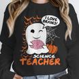Science Teacher Cute Ghost Halloween Teacher Men Women Unisex Sweatshirt, novelty gifts, funny gifts Science Teacher Cute Ghost Halloween Teacher Men Women Unisex Sweatshirt, novelty gifts, funny gifts