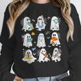 Science Teacher Ghost Laboratory Halloween Teacher Unisex Sweatshirt, novelty gifts, funny gifts