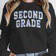 Second Grade Floral Blue Back To School 2nd Grade Teacher Unisex Sweatshirt, novelty gifts, funny gifts Second Grade Floral Blue Back To School 2nd Grade Teacher Unisex Sweatshirt, novelty gifts, funny gifts