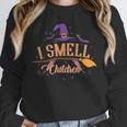 I Smell Children Wicked Cute Kindergarten Teacher Halloween Unisex Sweatshirt, novelty gifts, funny gifts