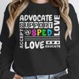 Special Education Advocate Love Support SPED Teacher Unisex Sweatshirt, novelty gifts, funny gifts Special Education Advocate Love Support SPED Teacher Unisex Sweatshirt, novelty gifts, funny gifts