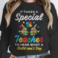 Special Teacher To Hear Child Cant Say Autism Awareness Sped Unisex Sweatshirt, novelty gifts, funny gifts